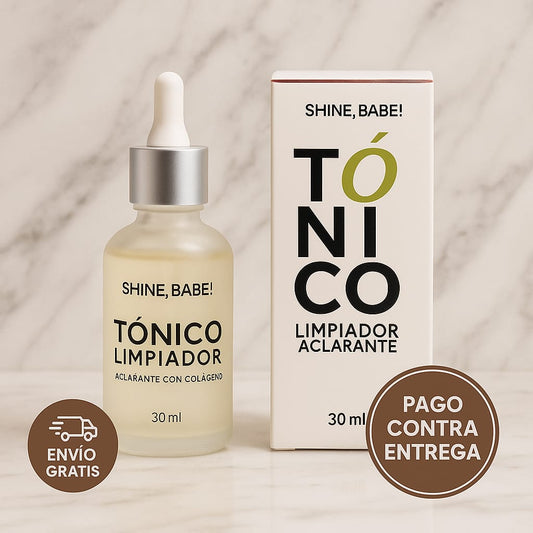 TÓNICO LIMPIADOR-ACLARANTE CON COLÁGEO